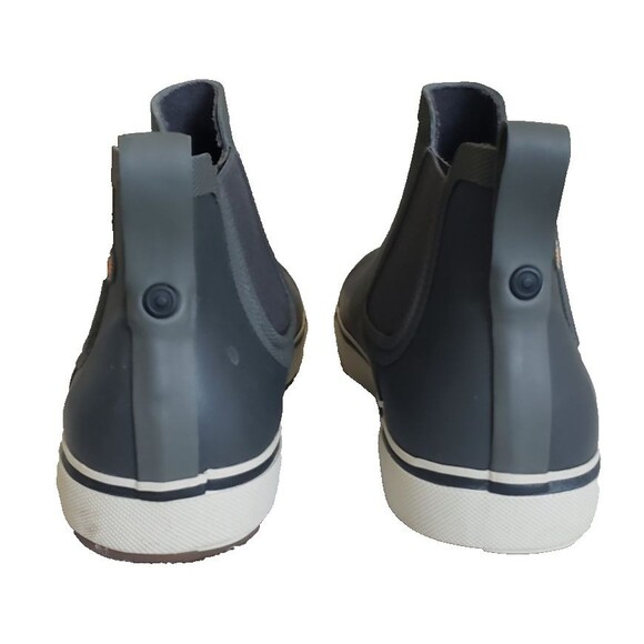 BOGS Kicker Rain II Chelsea Waterproof  Ankle Rain Boots Gray Men\'s Size 9 NEW main image 9
